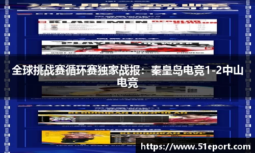 全球挑战赛循环赛独家战报：秦皇岛电竞1-2中山电竞